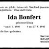 Koenig Ida 1909-1995 Todesanzeige